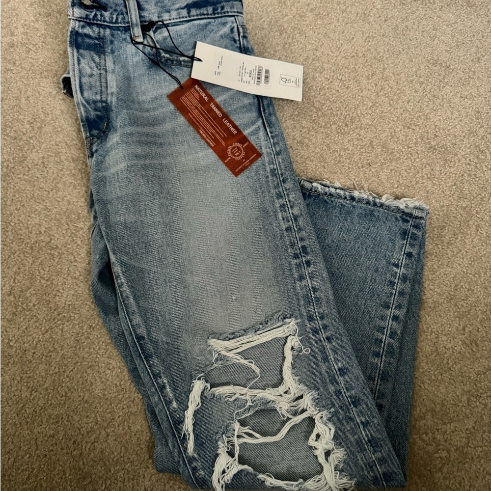 NWT Moussy Vintage MAY TAPERED-MID size 28